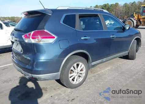 2016 Nissan Rogue Sv z USA, uszkodzony, nr VIN KNMAT2MV6GP713709